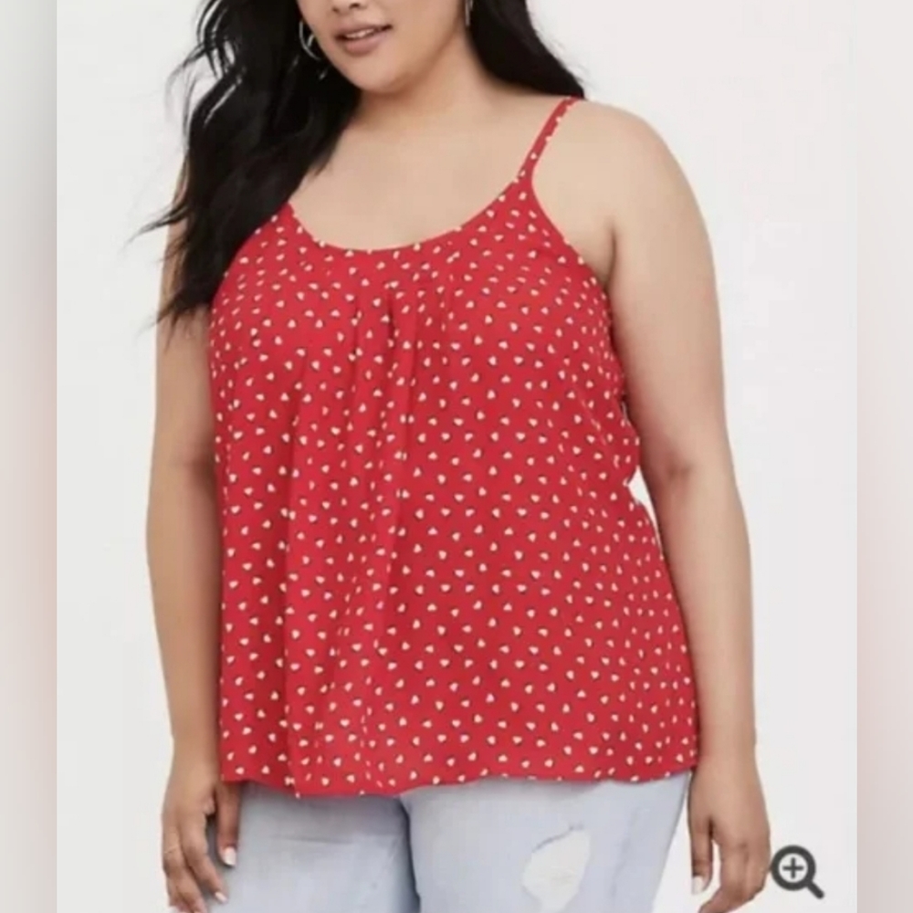Redheart, X-back cami